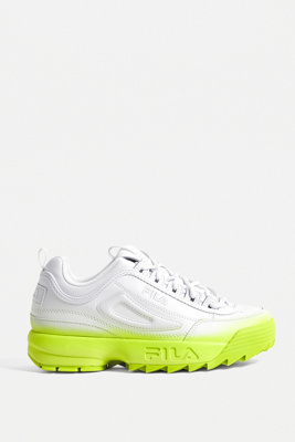 fila disruptor 2 femme jaune