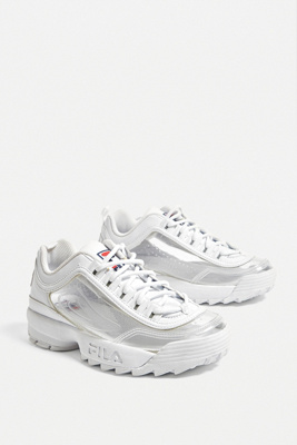 fila disruptor transparent