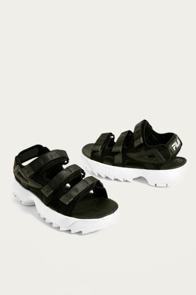 fila disruptor sandals