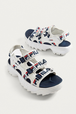 fila chunky sandals