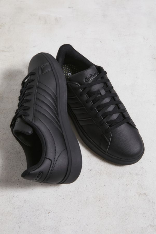 Vista diapositiva: 2: adidas Black Grand Court 2.0 Trainers