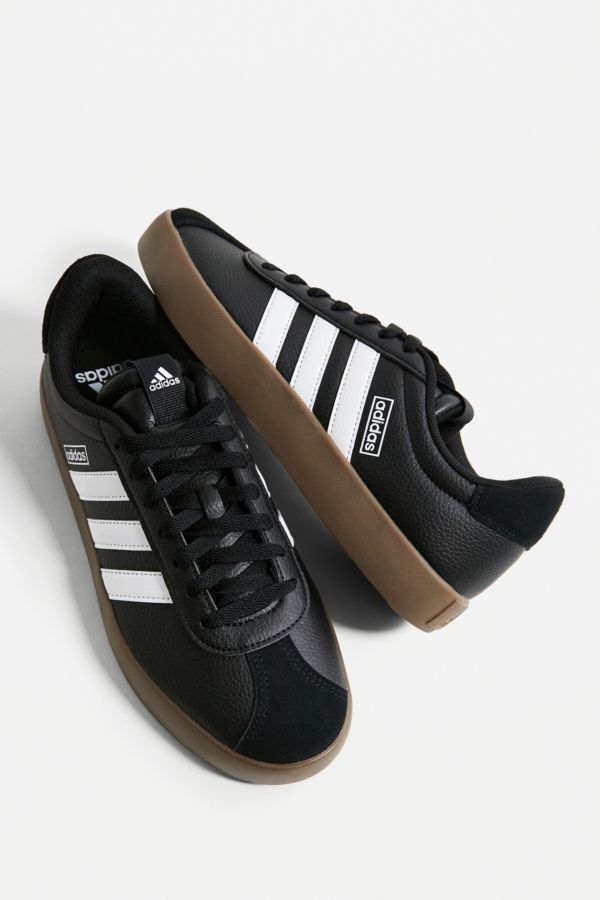 Vista diapositiva: 2: adidas Black VL Court 3.0 Allenatori