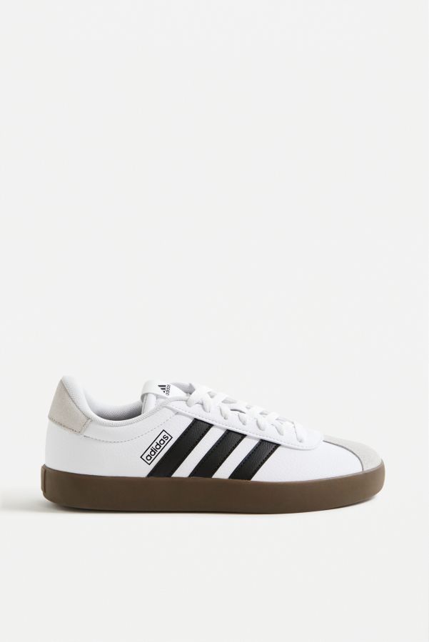 Vista diapositiva: 3: Scarpe da ginnastica adidas White VL Court 3.0