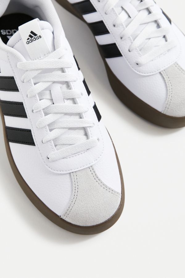 Vista diapositiva: 5: Scarpe da ginnastica adidas White VL Court 3.0