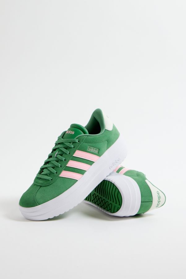 Vista diapositiva: 2: adidas Verde VL Court Bold Sneakers