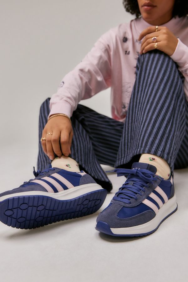 Vista diapositiva: 1: adidas Scarpe da Ginnastica Navy Run 72