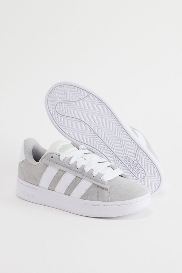 Vista diapositiva: 2: adidas Grigio Court Alpha 00s Scarpe da Ginnastica