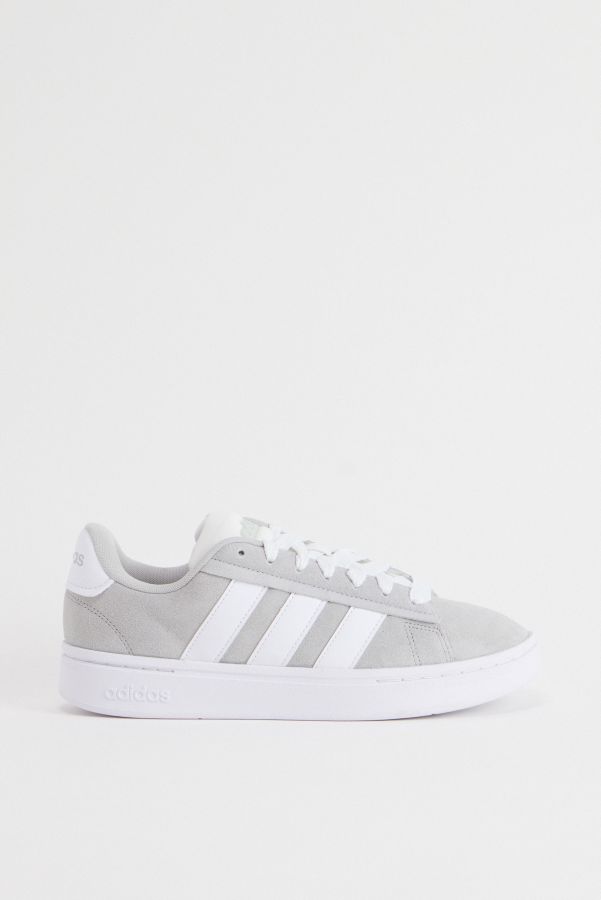 Vista diapositiva: 3: adidas Grigio Court Alpha 00s Scarpe da Ginnastica