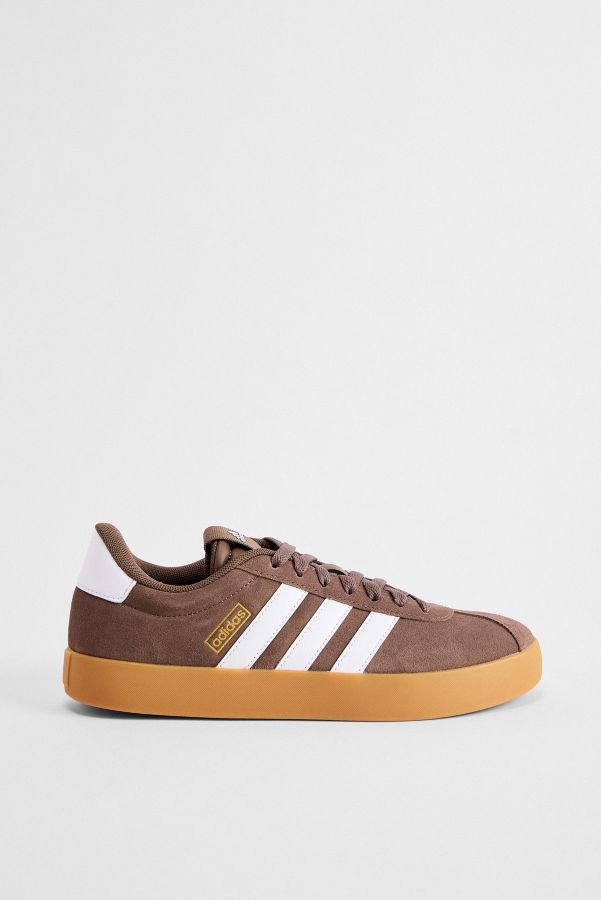 Slide View: 3: adidas Brown VL Court 3.0 Trainers