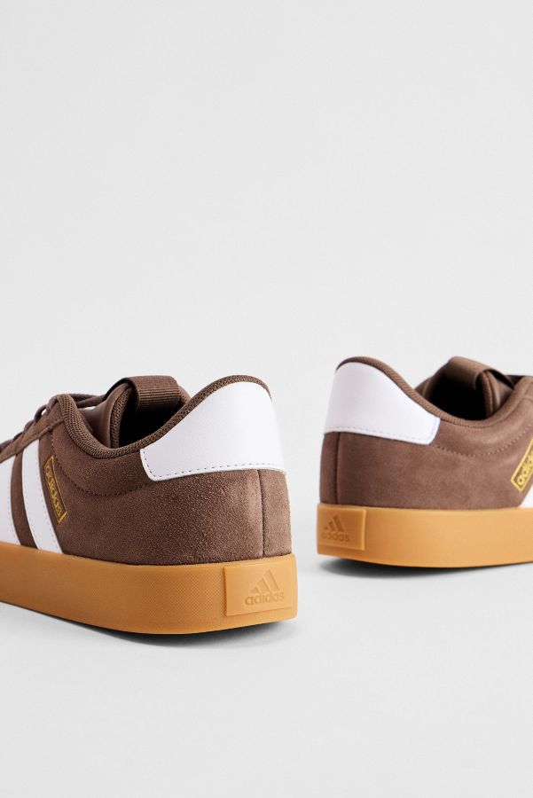 Slide View: 5: adidas Brown VL Court 3.0 Trainers