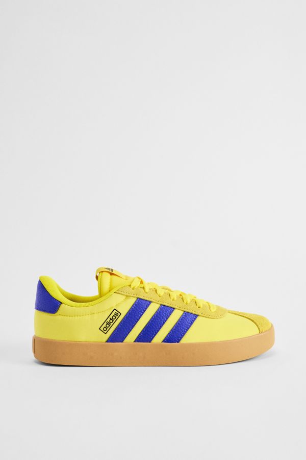 Slide View: 2: Baskets adidas VL Court 3.0 Jaunes