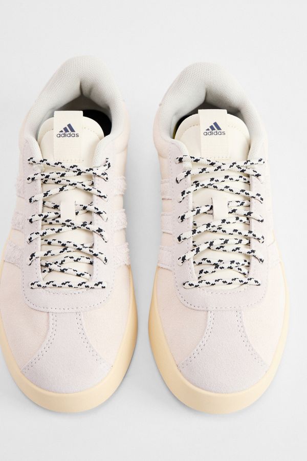 Slide View: 4: Adidas Off-White VL Court 3.0 Trainers