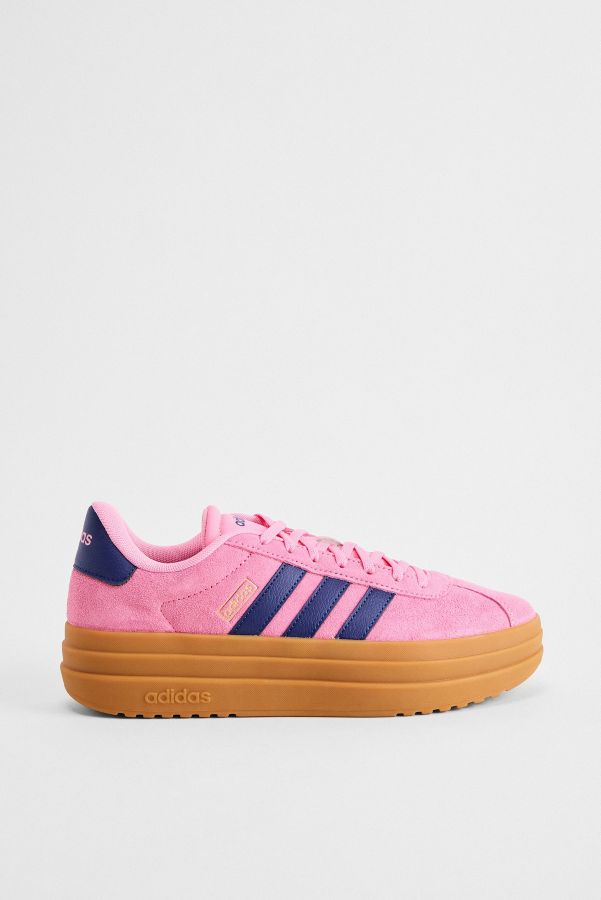 Slide View: 3: adidas Pink VL Court Bold Trainers