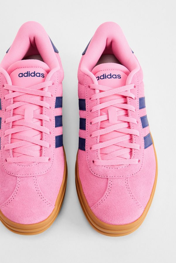 Slide View: 4: adidas Pink VL Court Bold Trainers