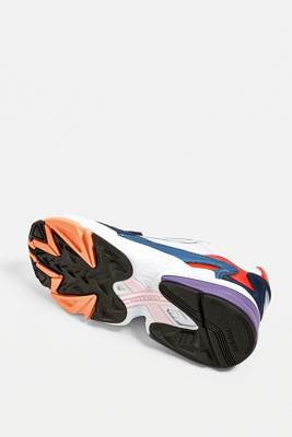 adidas falcon rouge et bleu