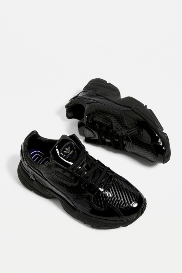 adidas Originals Falcon Out Loud Black Trainers | Urban Outfitters UK