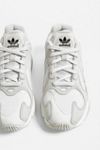 all white adidas yung trainers