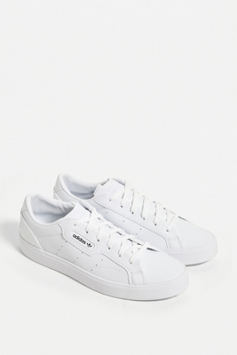 adidas white sleek trainers