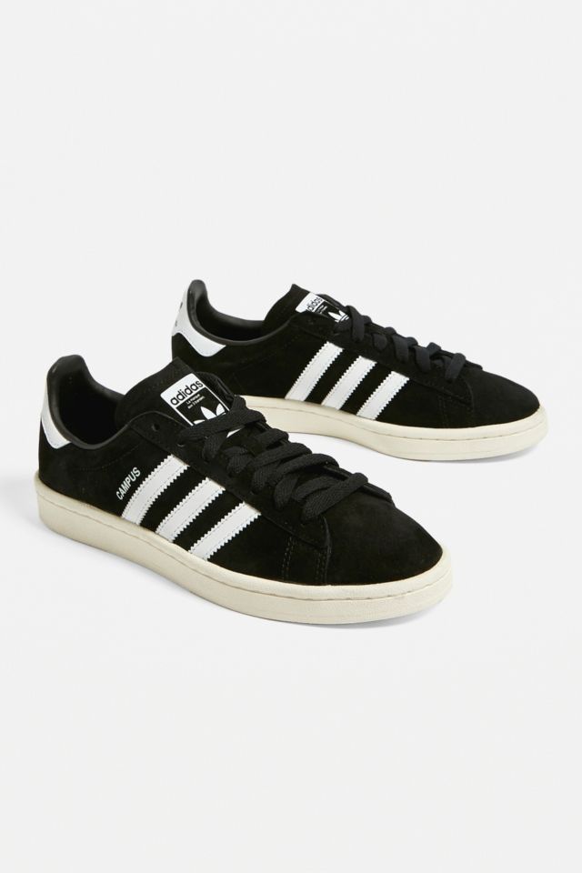 adidas Campus Black Trainers | Urban Outfitters UK