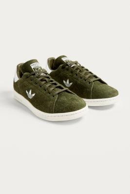 stan smith green suede