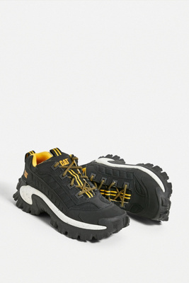 cat footwear intruder black