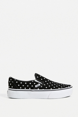 vans femme à pois