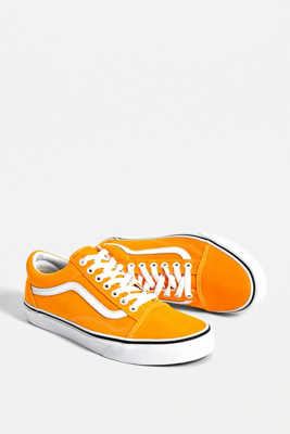 vans orange old skool