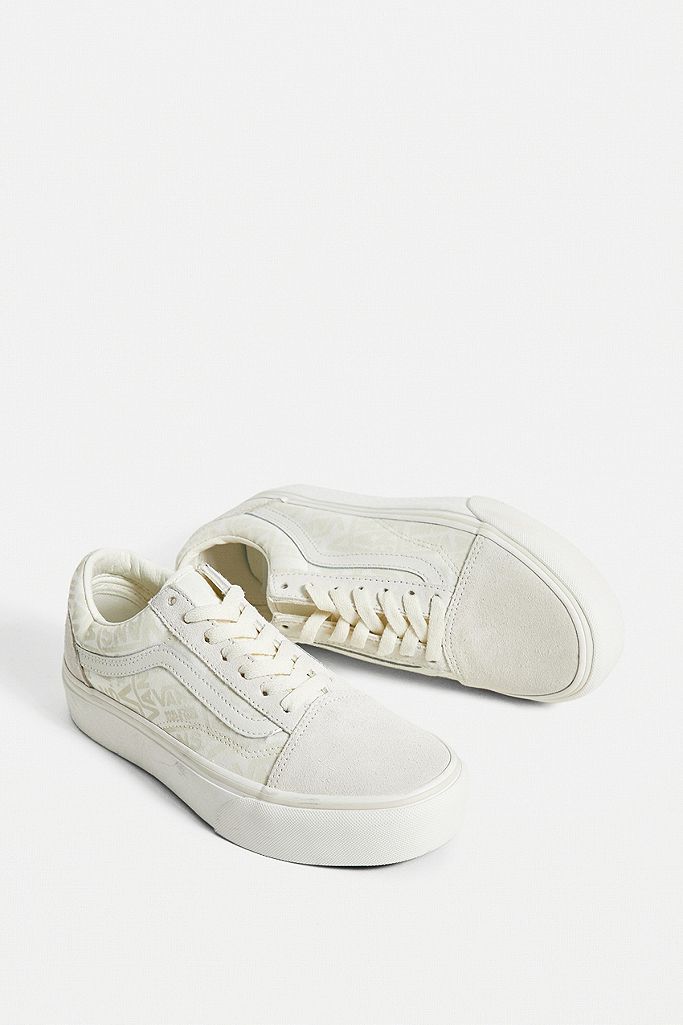vans old skool femme platform beige vans old skool femme platform beige