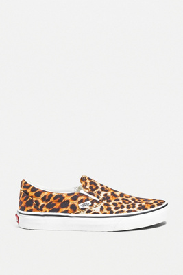 leopard print vans trainers