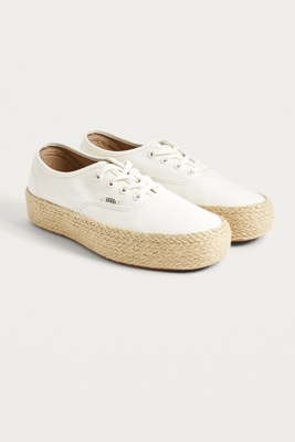 vans platform espadrille