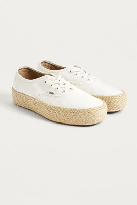 vans plateforme espadrille