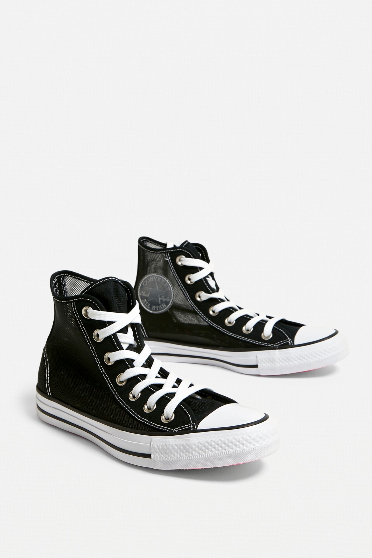 mesh converse shoes