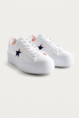 one star platform trainers