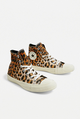 converse leopard high tops
