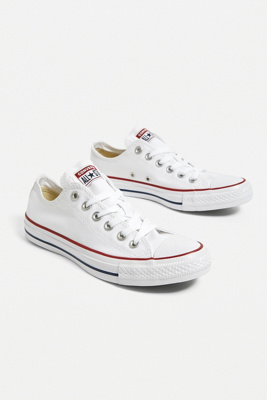 white converse trainers