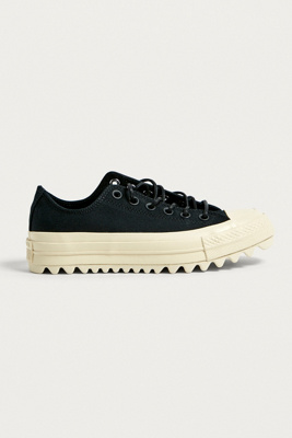 converse lift ripple low black