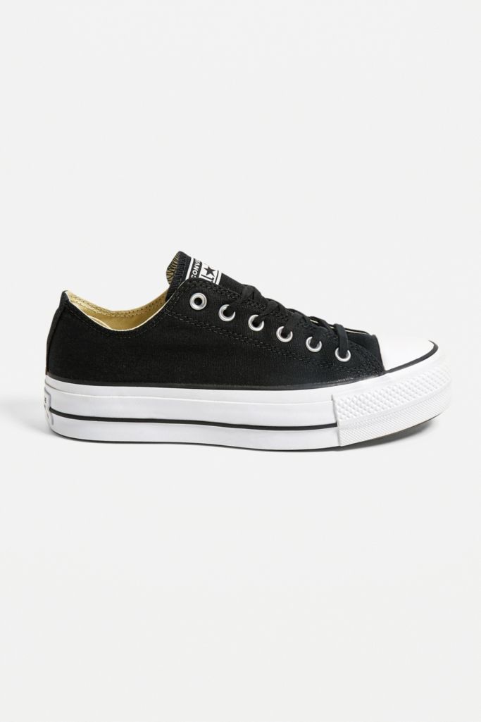 Converse Chuck Taylor All Star Lift Black Low Top Trainers | Urban ...