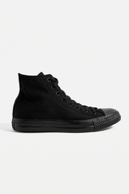 converses montantes noires