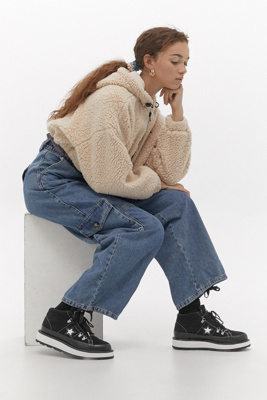 fleece lined converse