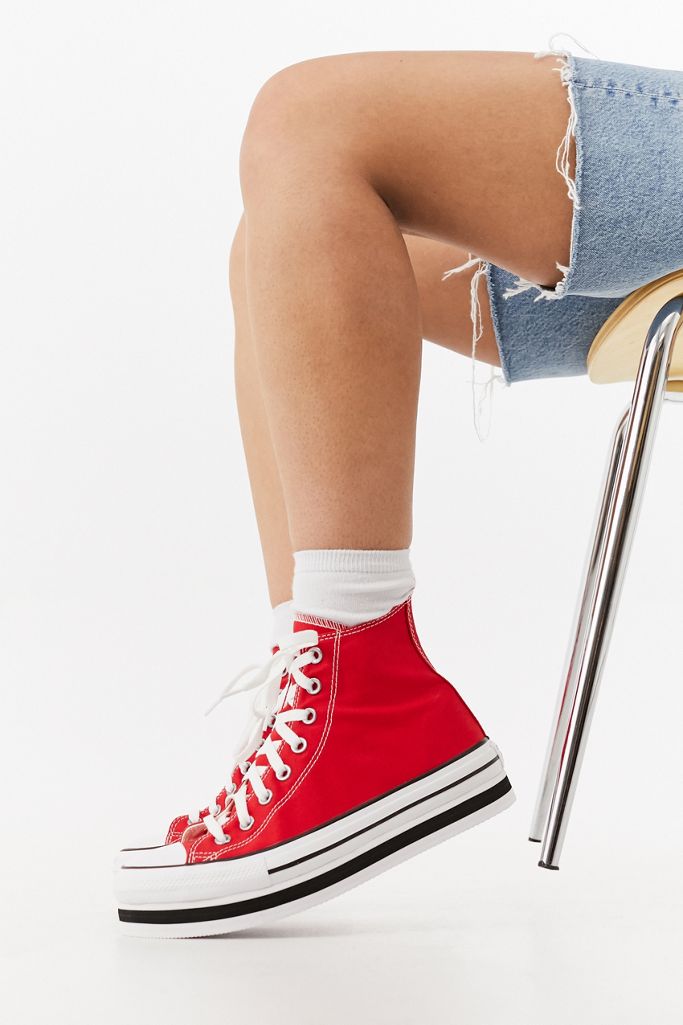 converse semelle compensée