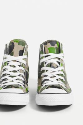 chuck taylor all star camo metal high top