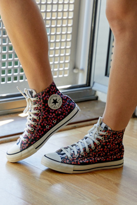 converse all star flowers