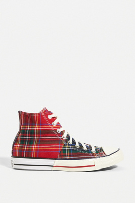 converse all star plaid