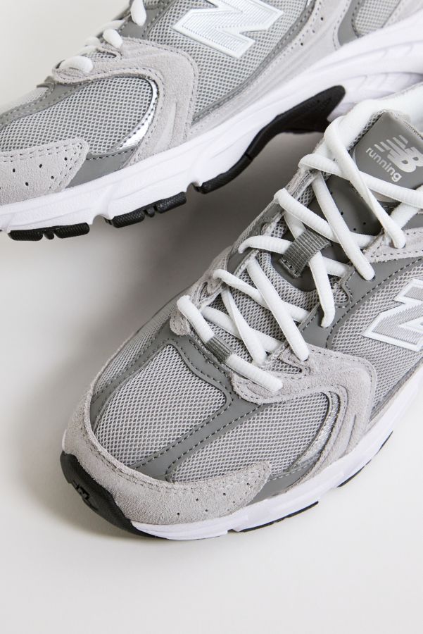 Slide View: 5: New Balance - Baskets 530 grises