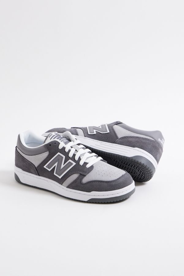 Vista diapositiva: 2: New Balance Grey 480 Trainers