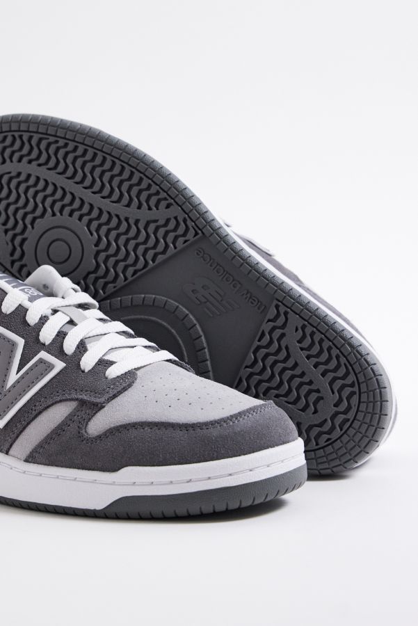 Vista diapositiva: 3: New Balance Grey 480 Trainers