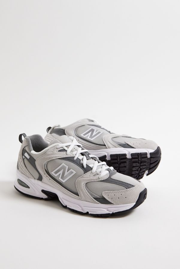 Slide View: 2: New Balance Grey 530 Trainers