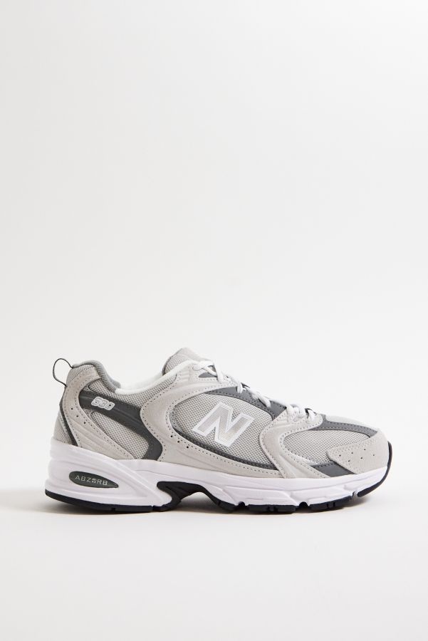 Slide View: 3: New Balance Grey 530 Trainers