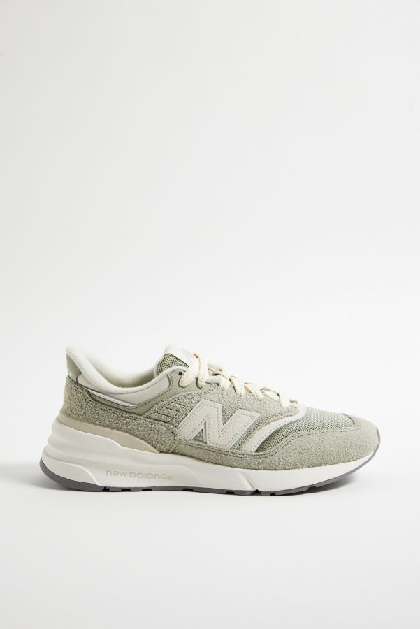 Slide View: 3: New Balance Olivgrau 997 Turnschuhe