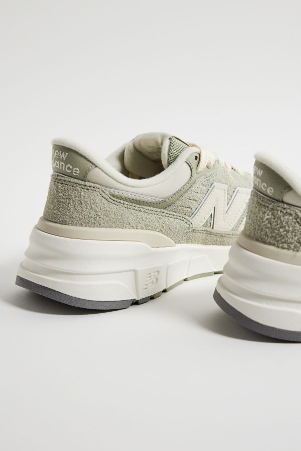 Slide View: 4: New Balance Olivgrau 997 Turnschuhe